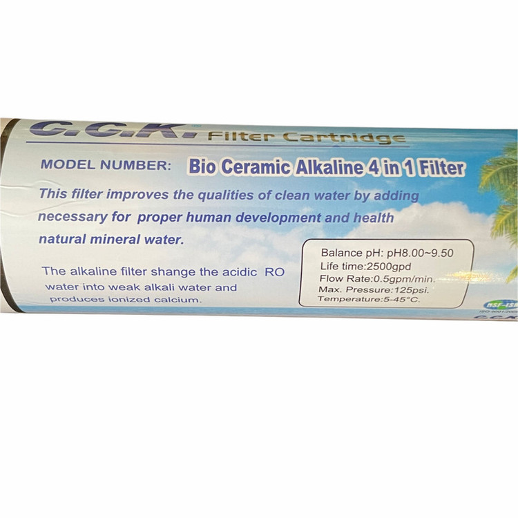 فیلتر دستگاه تصفیه آب سی سی کا مدل قلیایی کننده 4IN1